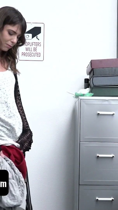Shoplyfter Mylf - Dark Haired Milf Pretending To Be Pregnant Caught Stuffing Things Under Her Shirt | Clip 1