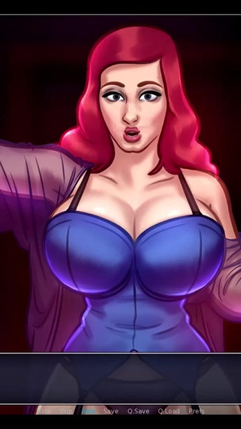 Detik menjatuhkan rahang dari "Summertime Saga - Josephine memberikan Johannes blowjob di sebalik kaunter ... Johannes dikongkek Tina"