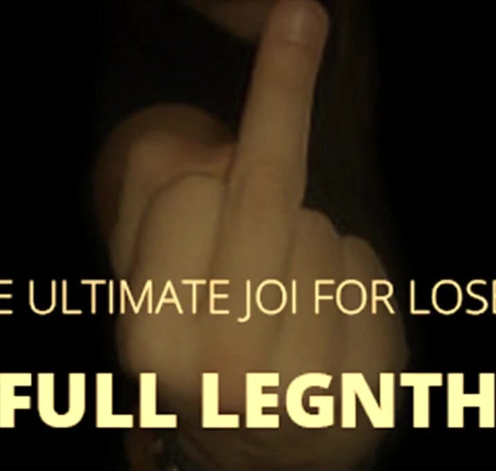 AUDIO ONLY - The ultimate JOI for losers