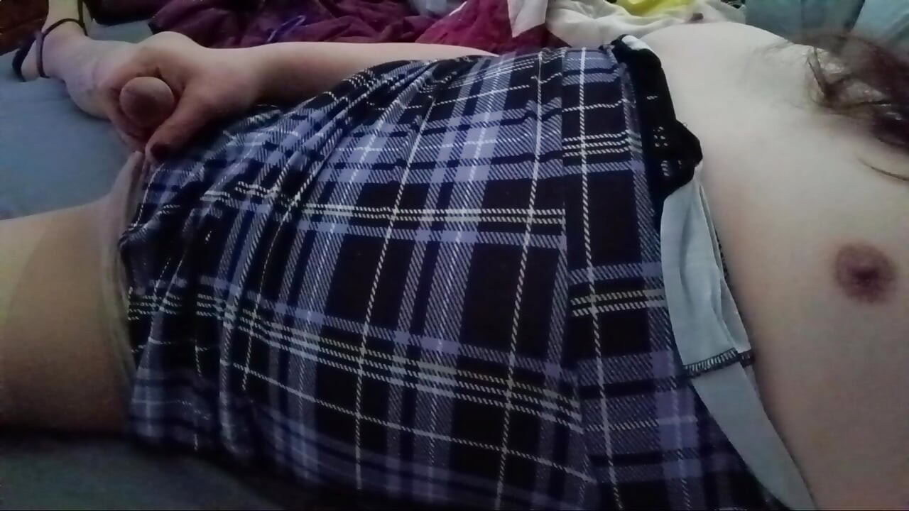 シシーな女装者、汚い話、射精