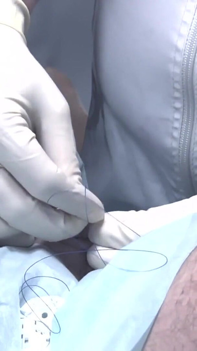 Key moment from "Dominatrix Mistress April - Surgical Transformation into a whore"