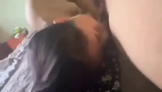 Stepsister seduces with a sexy body and wants to in bed
