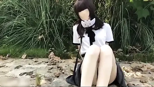 Outdoor-BDsm-mädchen