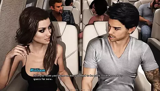 Intertwined: risky sex on air plane-Ep2