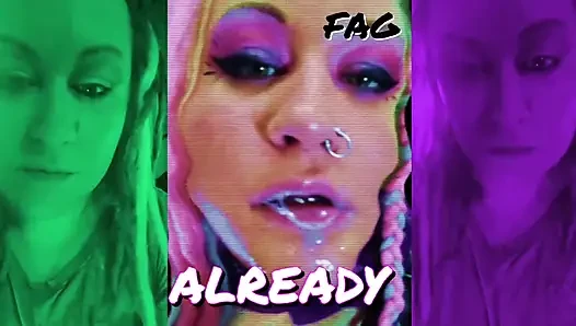 The Triggers Will Turn Your Penis Into a Sissy Clit for the Shemale to Lick