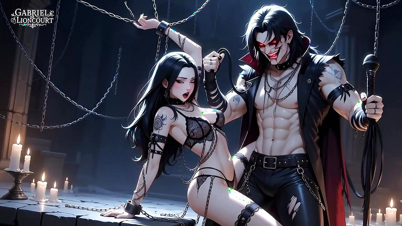 Fantasias góticas de vampiro - Hentai 2