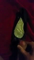 Cumshot in ex shoe