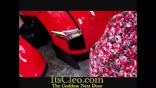 Cleo Fucked on a Motorcycle