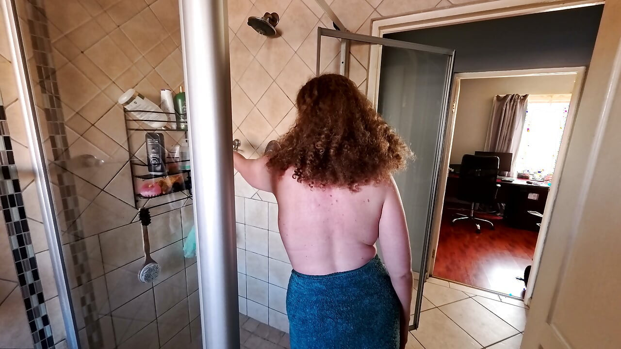 MILF taking a hot, sexy, soapy shower for you