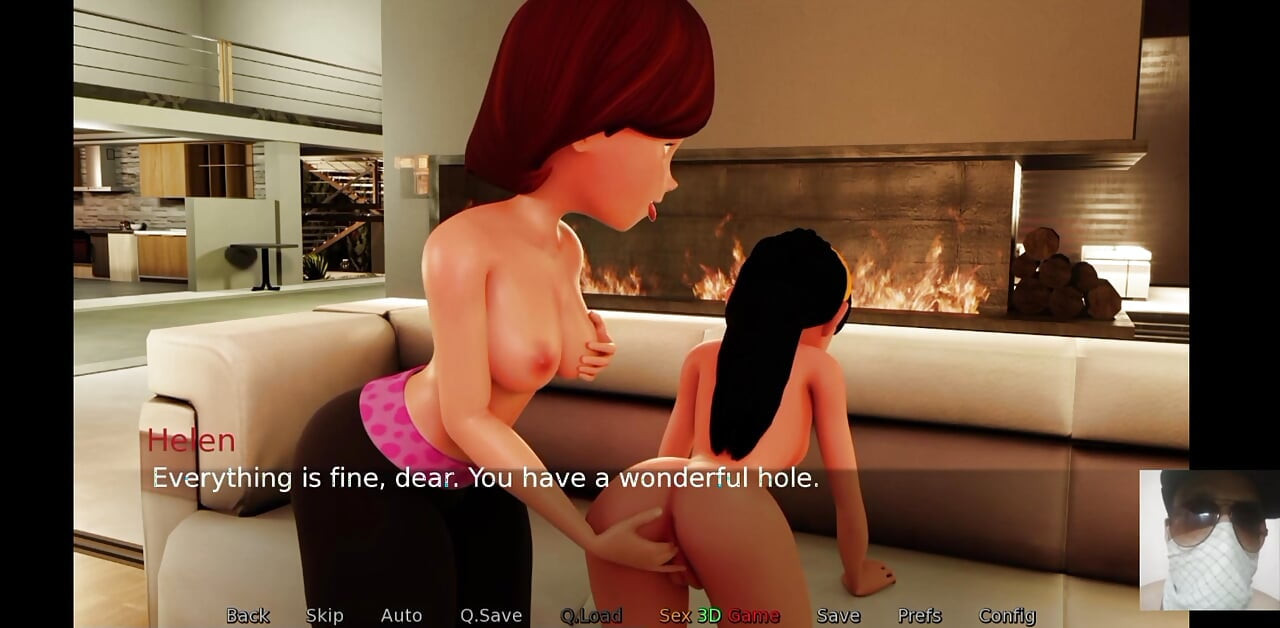 Elsa anna violet and Helen in a lesbian foursome!