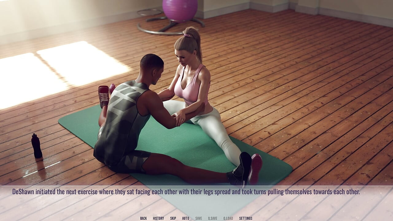 Žudnja za velikim crnim kurcem u Vicky's teretani