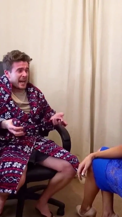 Captivating moment from "STEPMOTHER JESS CAUGHT SON JERK AND HELPED HIM WITH SEX TO CUM"