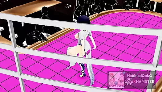 Danse sexuelle 3D, MILF hentai