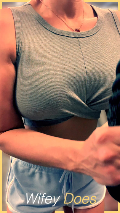 Wifey amazing hot workout