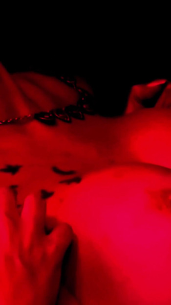 Thrilling moment from "BDSM Vamp Metal Sex"