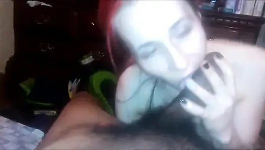 Lil mary suka banget nyepong kontolku