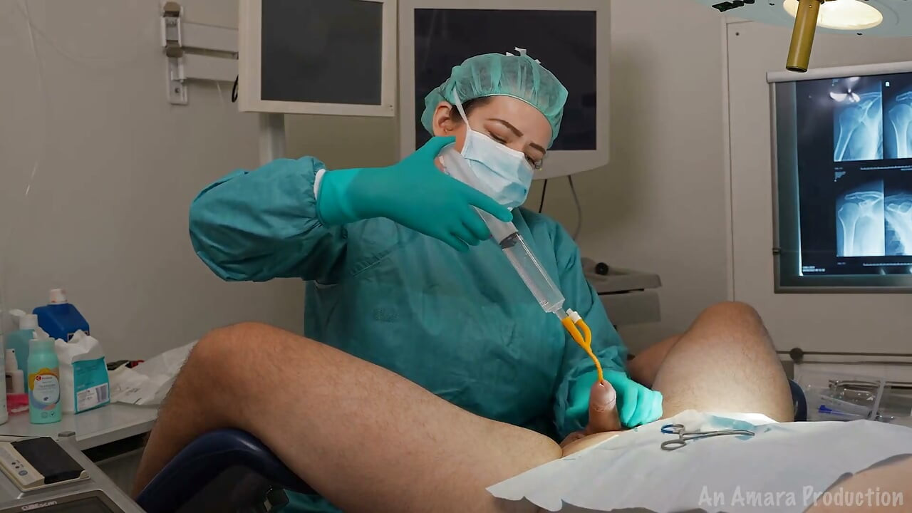 Urethral Catheterization at Bladder Flushing.