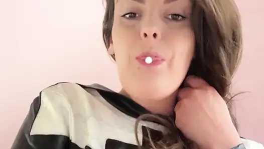 Mistress Kate Keeps yours Butt Clean open and spread your mouth with her strapon