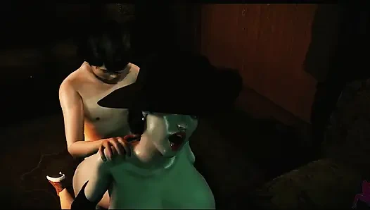 Ashley's escape - monster kontol raksasa vs wanita mungil