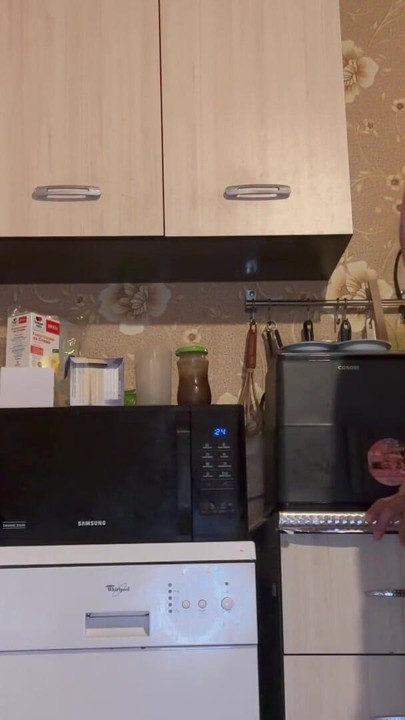 So Horny That Masturbate Whole Cooking and corn fuck | Clip 1