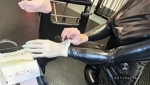 Latex Gloves Edging