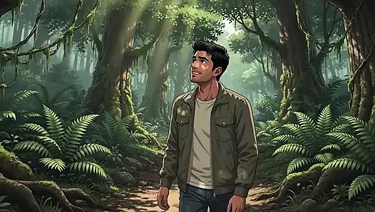 Tante sange ini dientot habis-habisan di hutan sampai mengerang keenakan