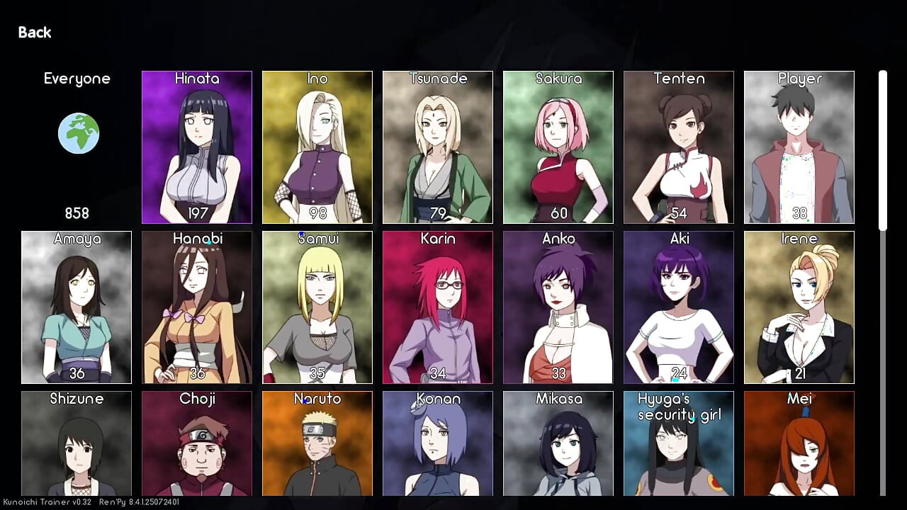 Jogo completo - Kunoichi Trainer, parte 35