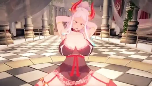 One piece futa robin x nami