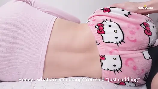 She Said "Just Cuddling" But Her Ass Was Twerking On Me All Night
