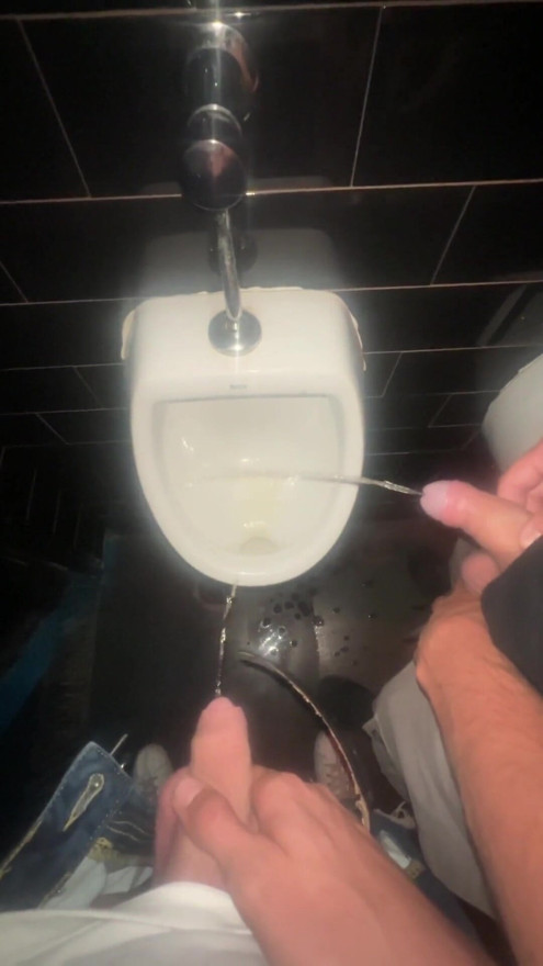 pissing everywhere. Compilation of me pissing | Clip 2