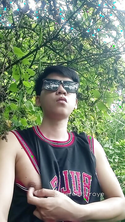 Handsome Asian Basketball Player