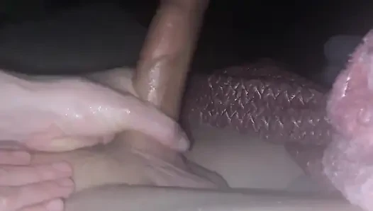 I Love Friday Nights and Chilling with My Babe. I Love Rubbing His Cock Down with Tons of Lube and Coconut Oil and Just Worshipi