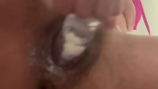 Playing in my pussy pt 2.