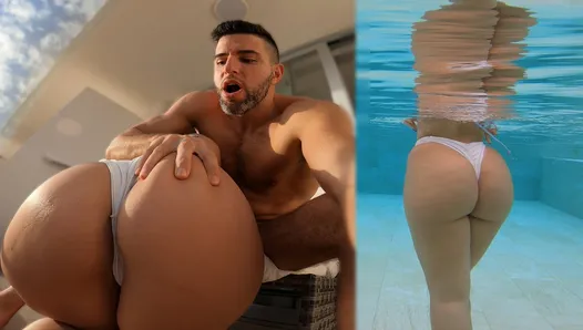 Mesmerizing big ass Spanish gets picked up