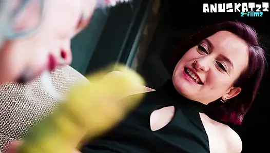 Dominatrix Owns Tattooed Cosplayer in Hot Catplay – Butt Plug Tail & Total Submission