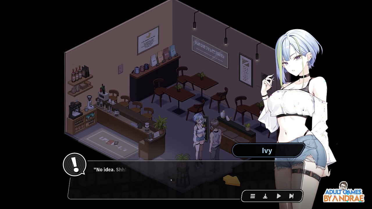 Sex, Secrets & Used Tech Gameplay Part 4 - Creampie at the Coffee Shop