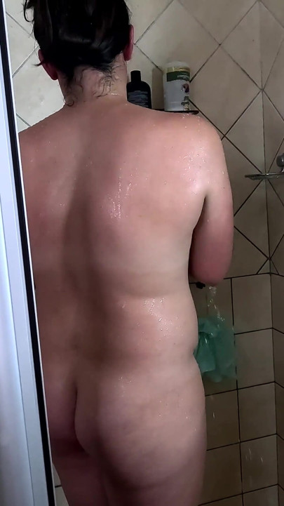 Enjoying a Long Luke Warm Soapy Shower