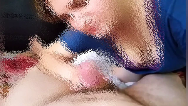 Dirty milf Eva gives a deepthroat blowjob and likes it!!