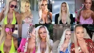 Maryse Ouellet cleavage compilation