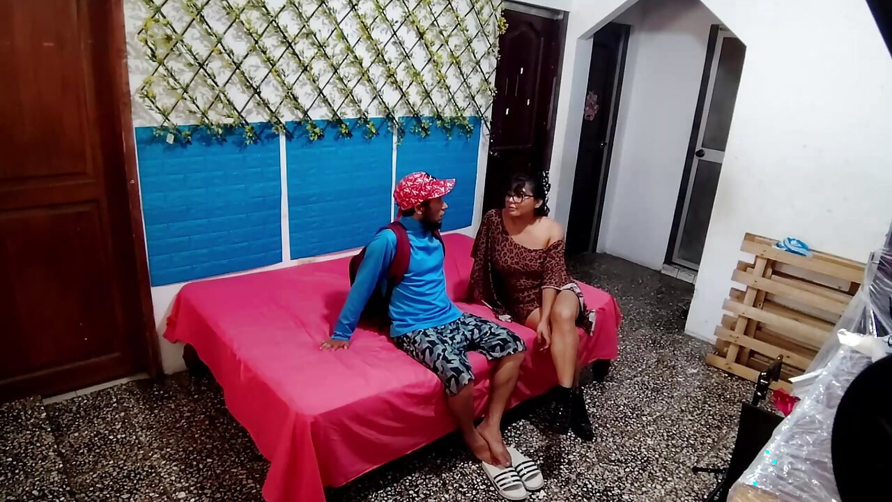 Mature woman uses a man for her pleasure and films a private tape. Part 1