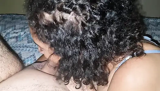 Sucking a Fan's Dick Until He Cums in My Mouth