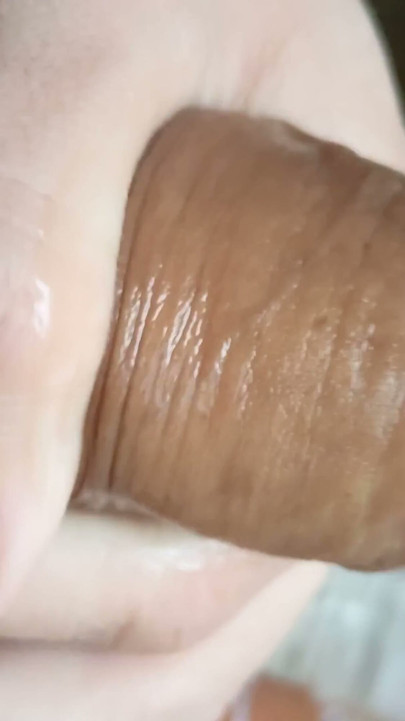 Cum eater , hard fuck , loud squelching of a silicone hole ! | Clip 1