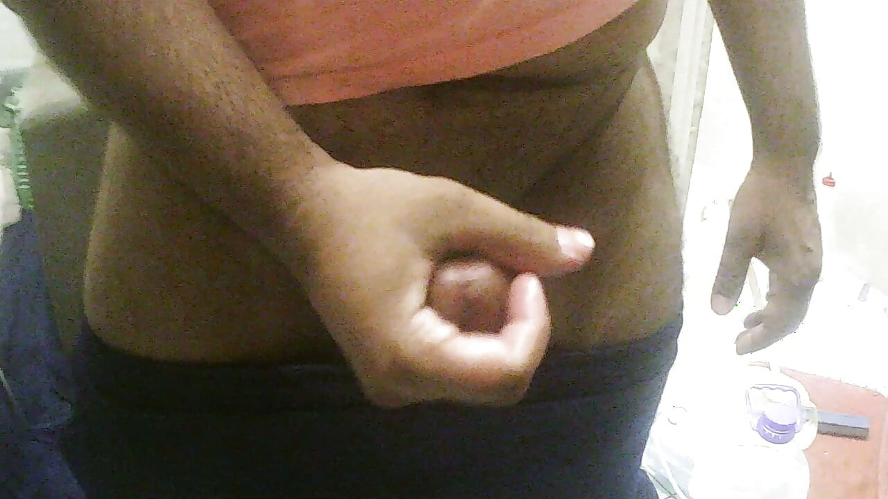 playing with my cock