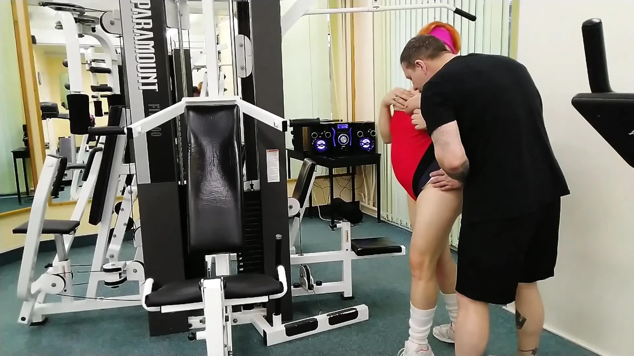 Curvy Mouse Fucked at the Gym