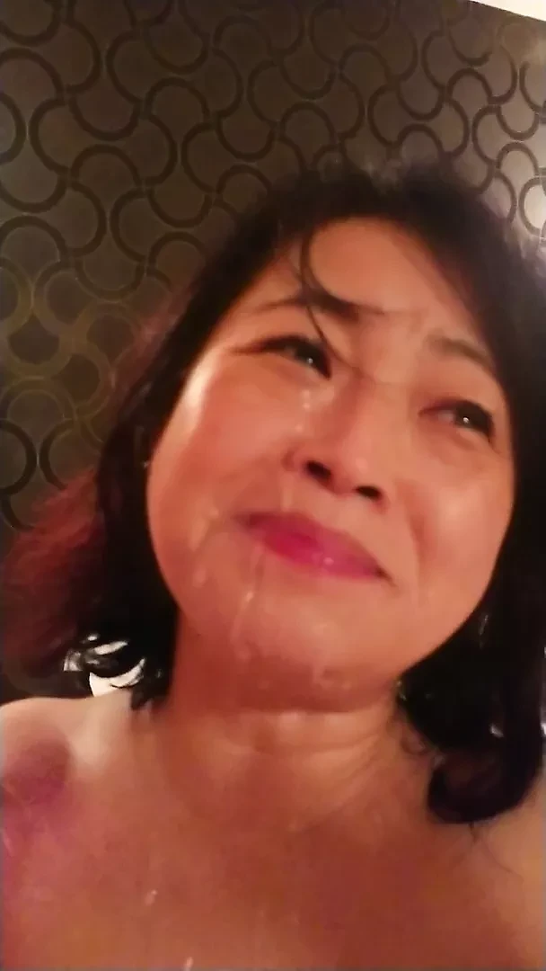 Asian milf Cum 2