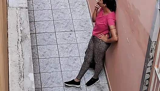 I let my boss tear my clothes after he caught me smoking.