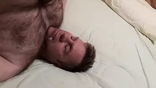 yüze boşalmak