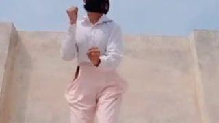 Pakistańska dziewczyna seksowny taniec