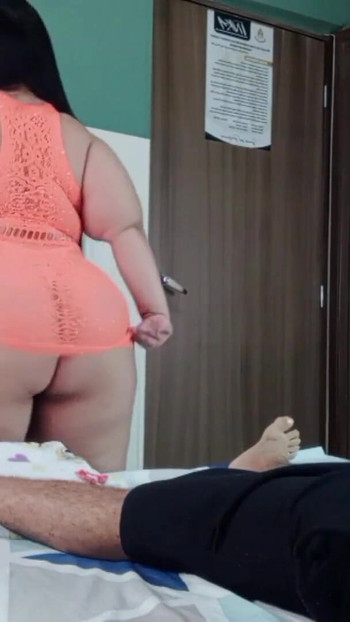 Stunning moment from "Modeling underwear to my stepbrother and what I did was turn him on and now he wants to fuck my ass"