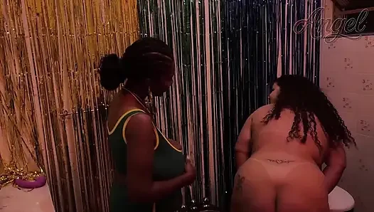 The Chubby Girl Caught Fire in the World Cup, I Took Advantage and Sucked Her Nice